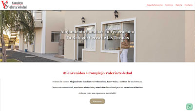 Hospedaje Complejo Valeria Soledad en Federación Entre Rios